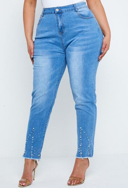 Immagine di PLUS SIZE PEARL JEANS HIGH COMFORT  SUPER STRETCH